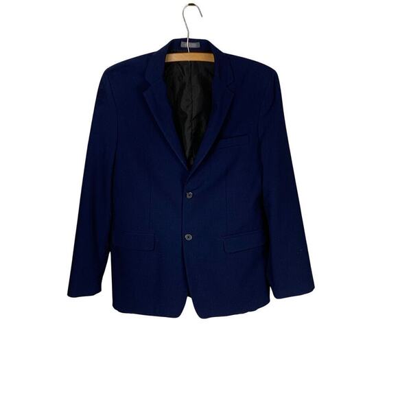 Van Heusen Flex Navy Sport Coat - Size 38R - Picture 2 of 7